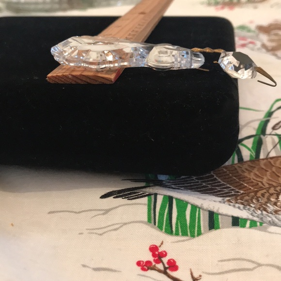 🎀 Vintage French Cut Crystal Pendant- You will 💕 love this piece of glamour. - Picture 13 of 13